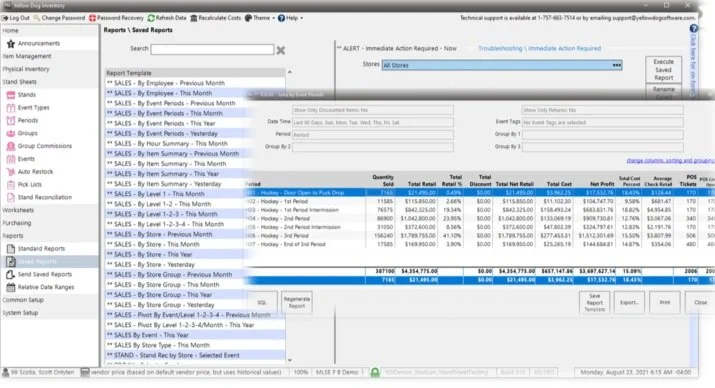 Increased responsibility and more specific inventory management tools.