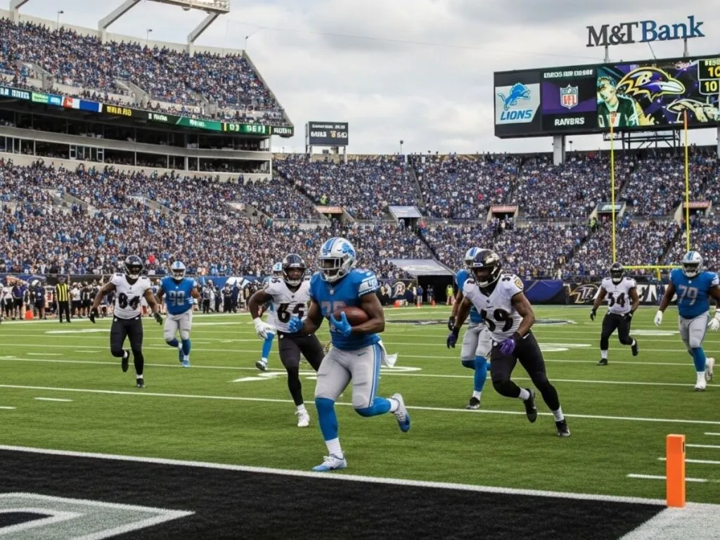 Detroit Lions Vs Baltimore Ravens